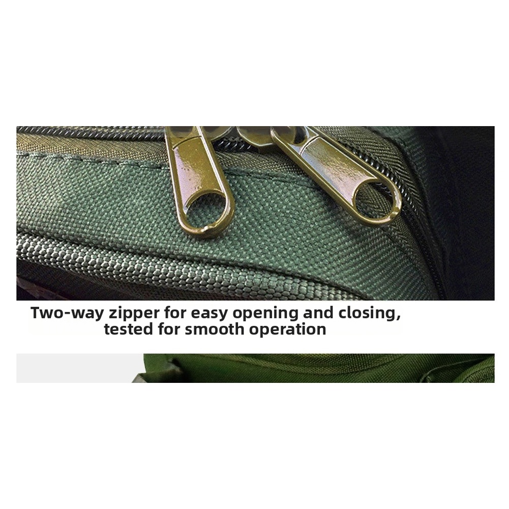 Fishing Backpack - Mochila de pesca de nailon verde