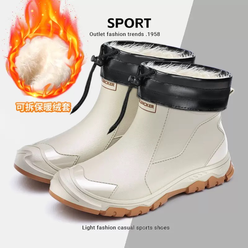 Fishing Boots - Zapatos de lluvia impermeables para Hombre,
