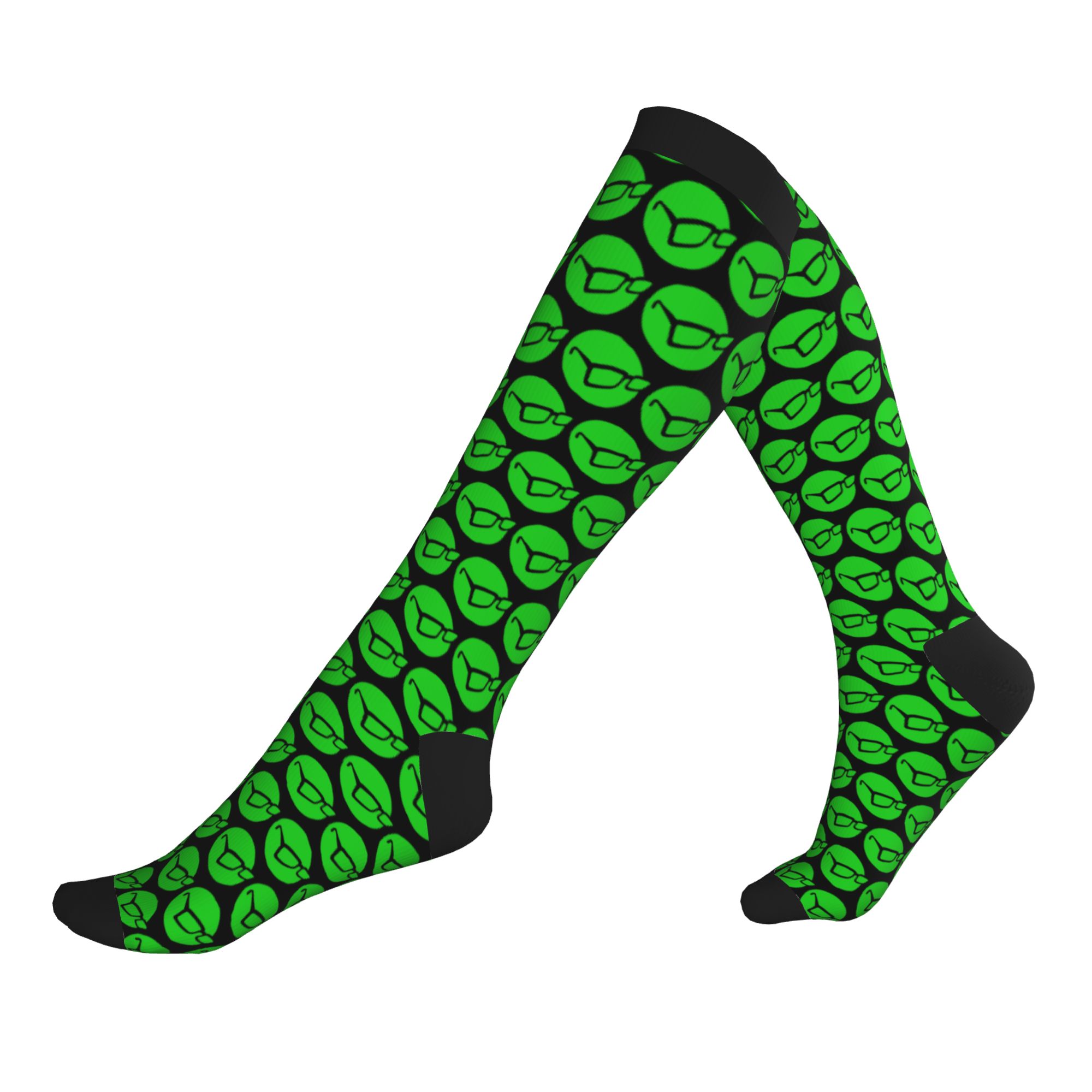 Fishing Socks - Calcetines divertidos con estampado de logotipo