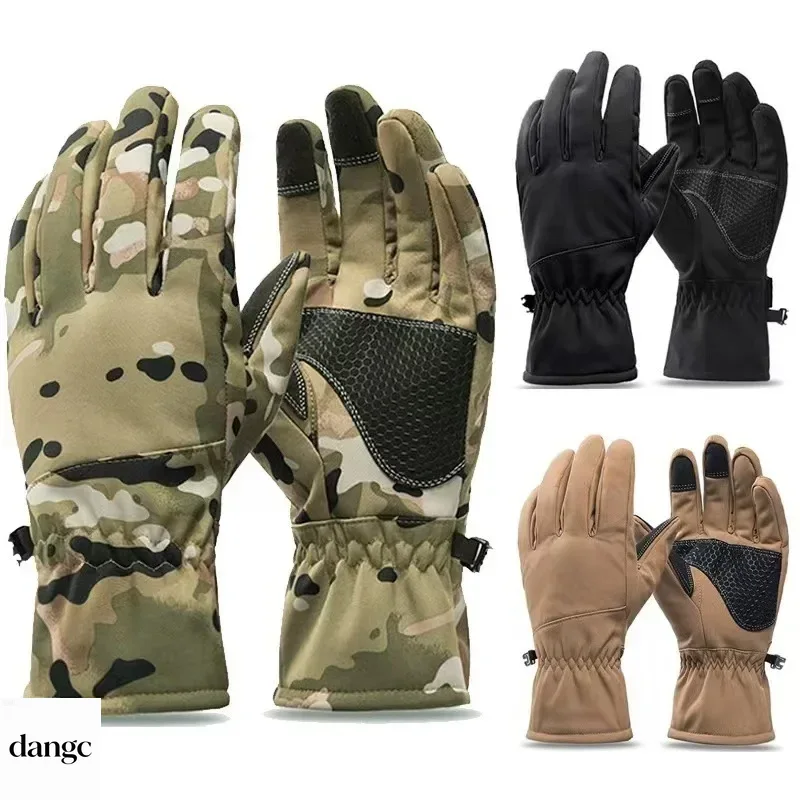 Fishing Gloves - Guantes de caza de camuflaje impermeables