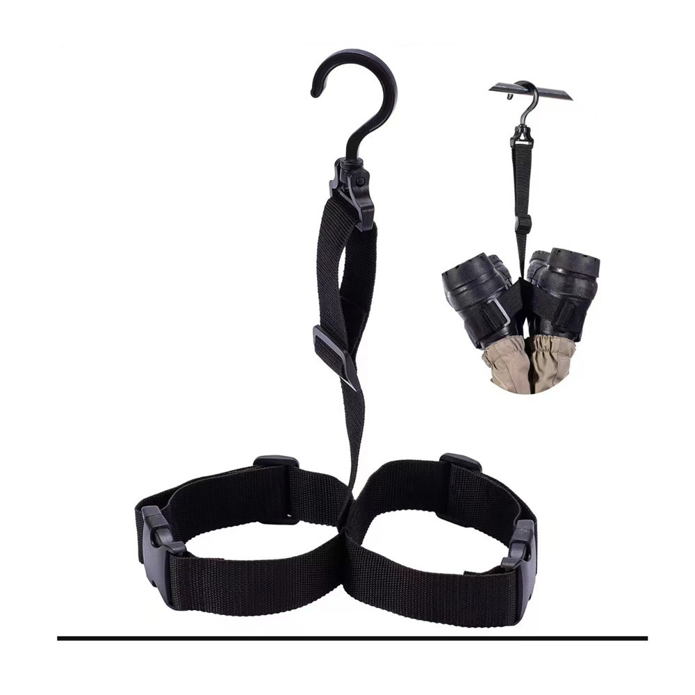 Fishing Waders - Colgador de vadeadores ajustable, gancho para