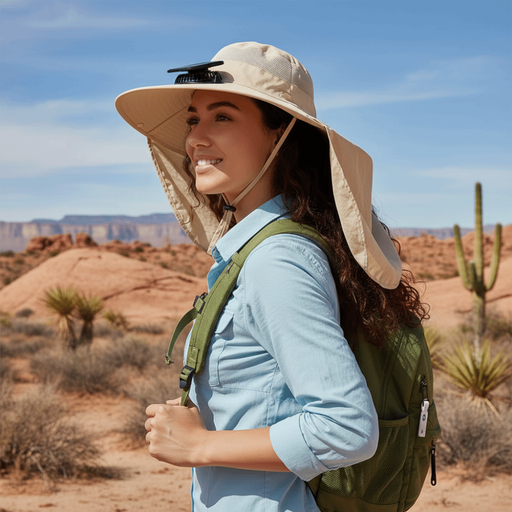 Fishing Hat - Sombrero de Pesca con Protección Solar