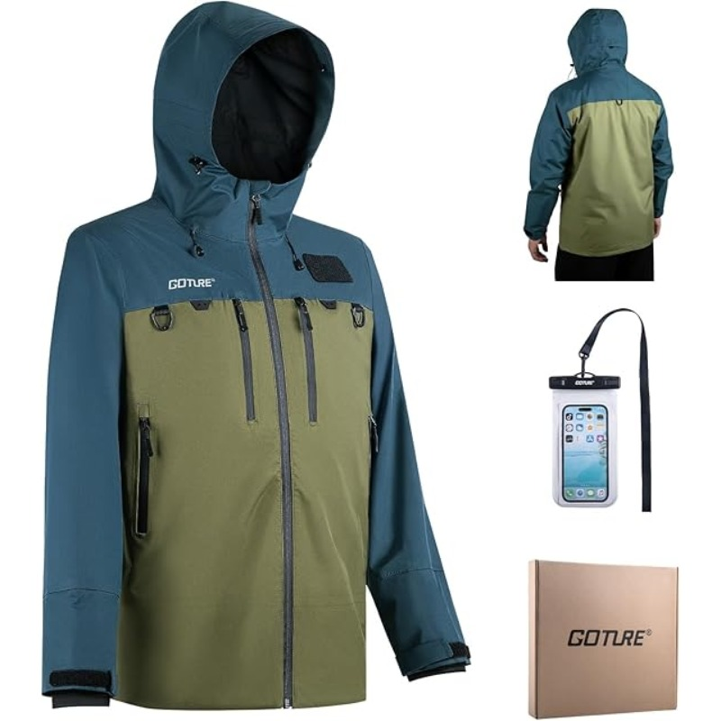 Fishing Bag Waterproof - Chaquetas de Pesca Goture, Transpirables e
