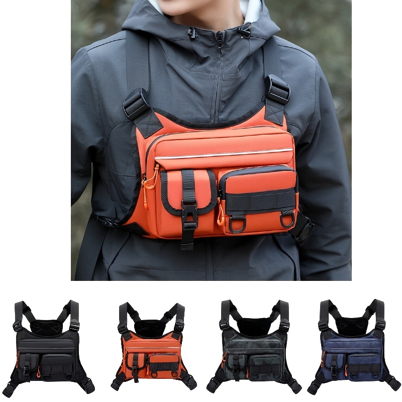 Bolsa táctica de pecho para ho - Fishing Vest reseña y precio