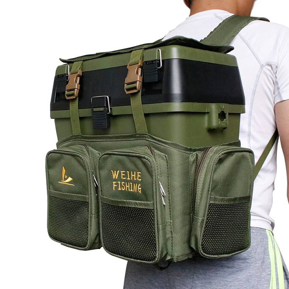 Mochila de pesca de nailon ver - Fishing Backpack reseña y precio
