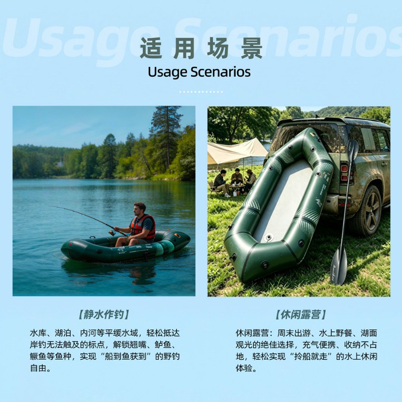 Bote Inflable Ligero y Resiste - Fishing Backpack reseña y precio