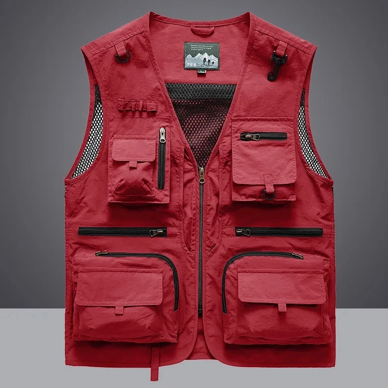 Novedad de verano con 14 bolsi - Fishing Vest reseña y precio