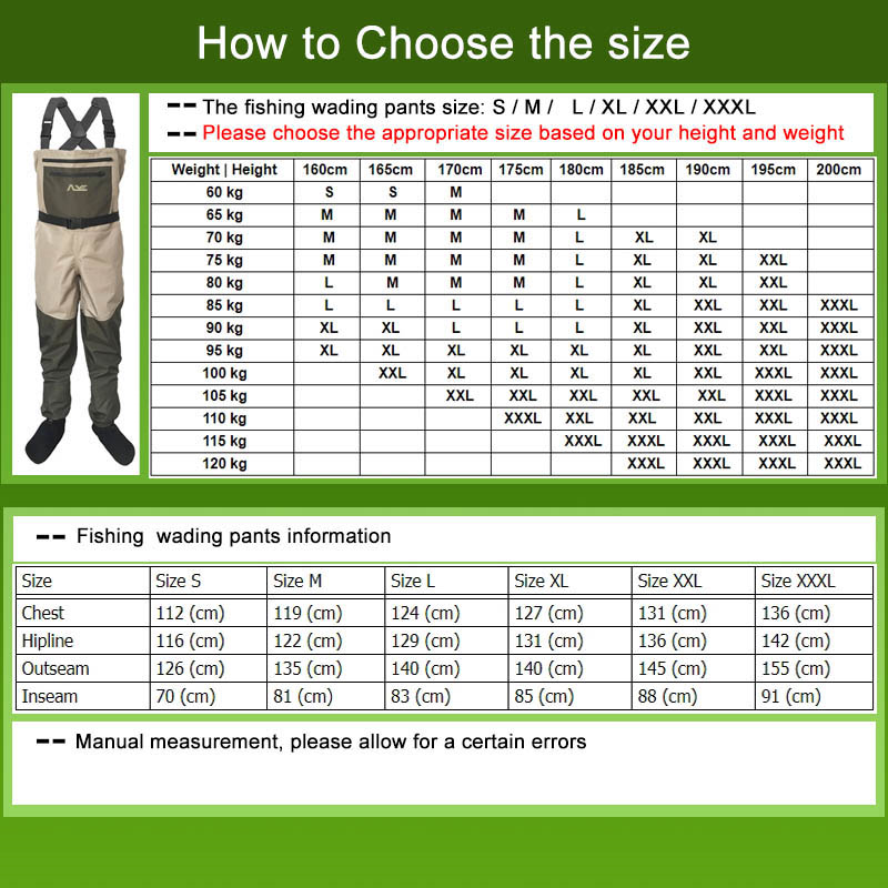 Botas de pesca con mosca, bota - Fishing Pants Waterproof reseña y precio