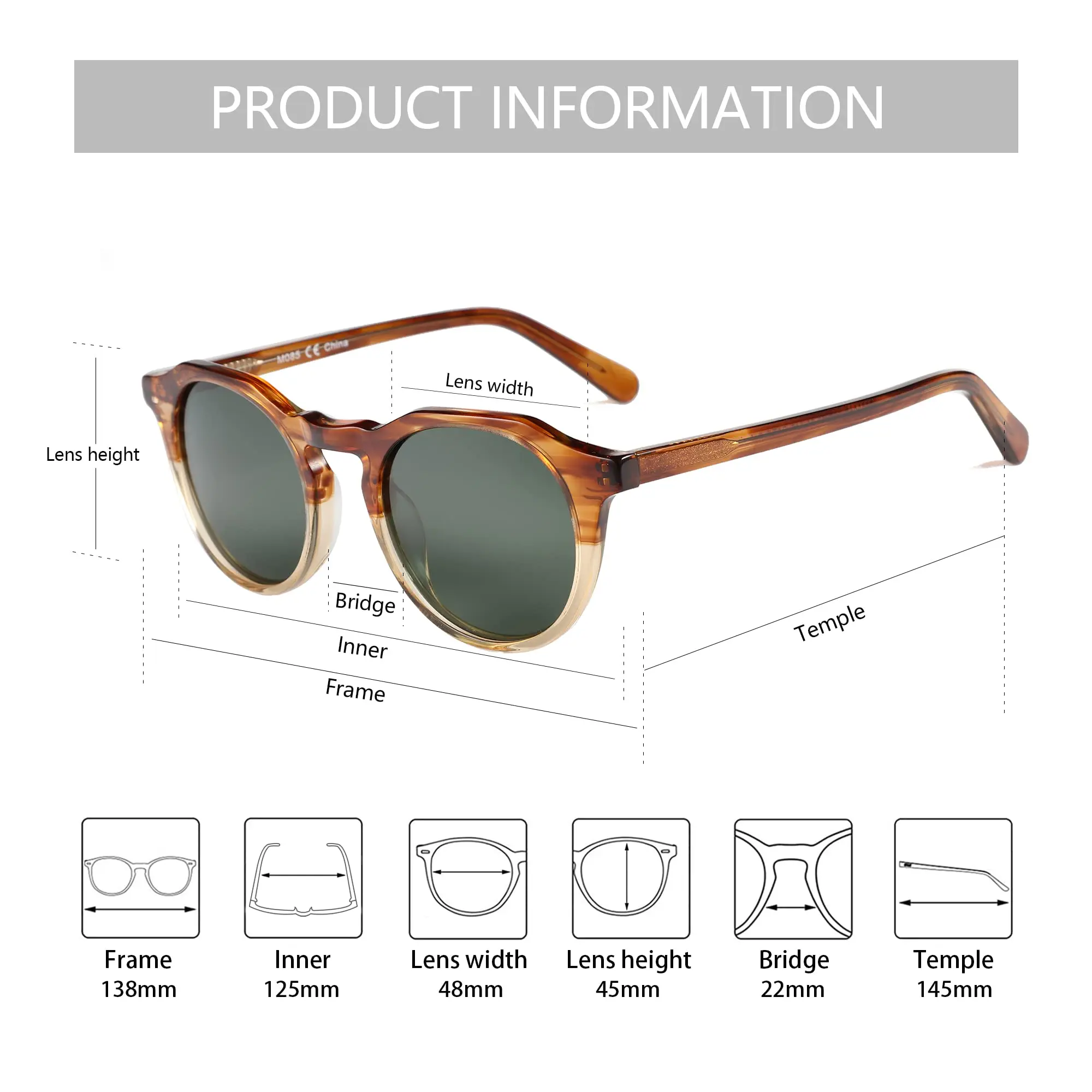 BLUEMOKY Gafas de sol polariza - Fishing Sunglasses Polarized reseña y precio