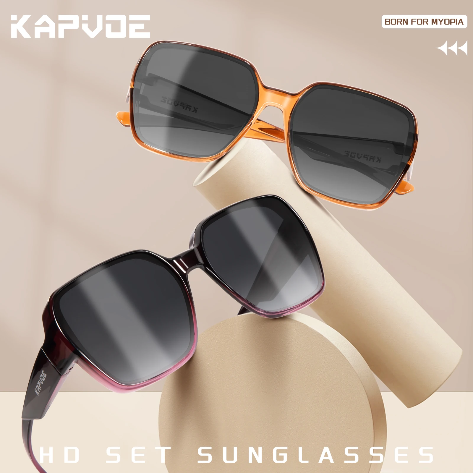 Gafas de Sol Kapvoe Fitover, C - Fishing Sunglasses Polarized reseña y precio