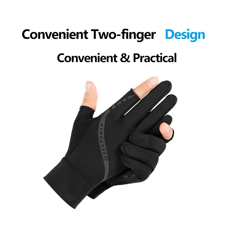 Guantes de ciclismo de seda he - Fishing Gloves reseña y precio