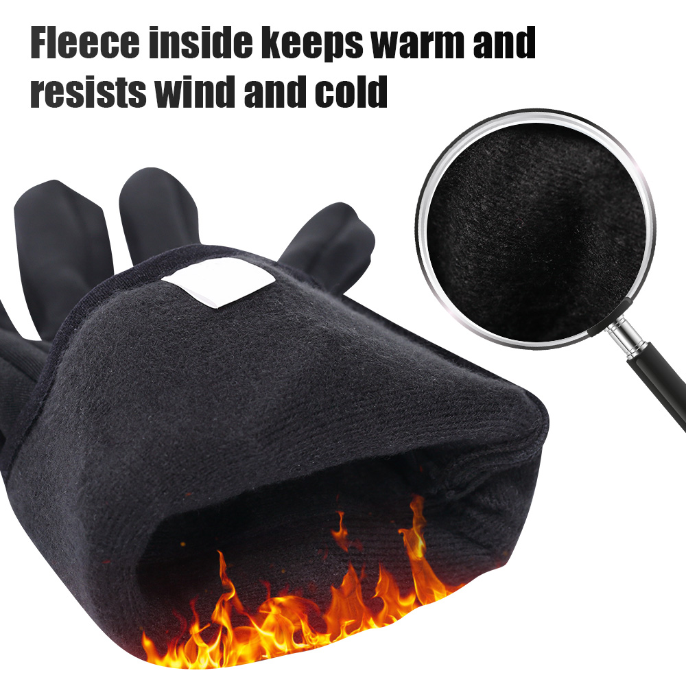 Guantes calefactables con forr - Fishing Gloves reseña y precio